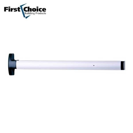 FIRST CHOICE Concealed Vertical Rod Device x 36" x Clear x Prepped For
Cylinder, without Cylinder FCH-369236-CL